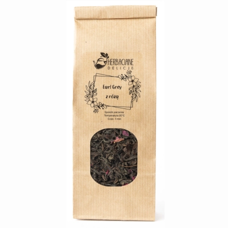 Earl Grey z różą 100g